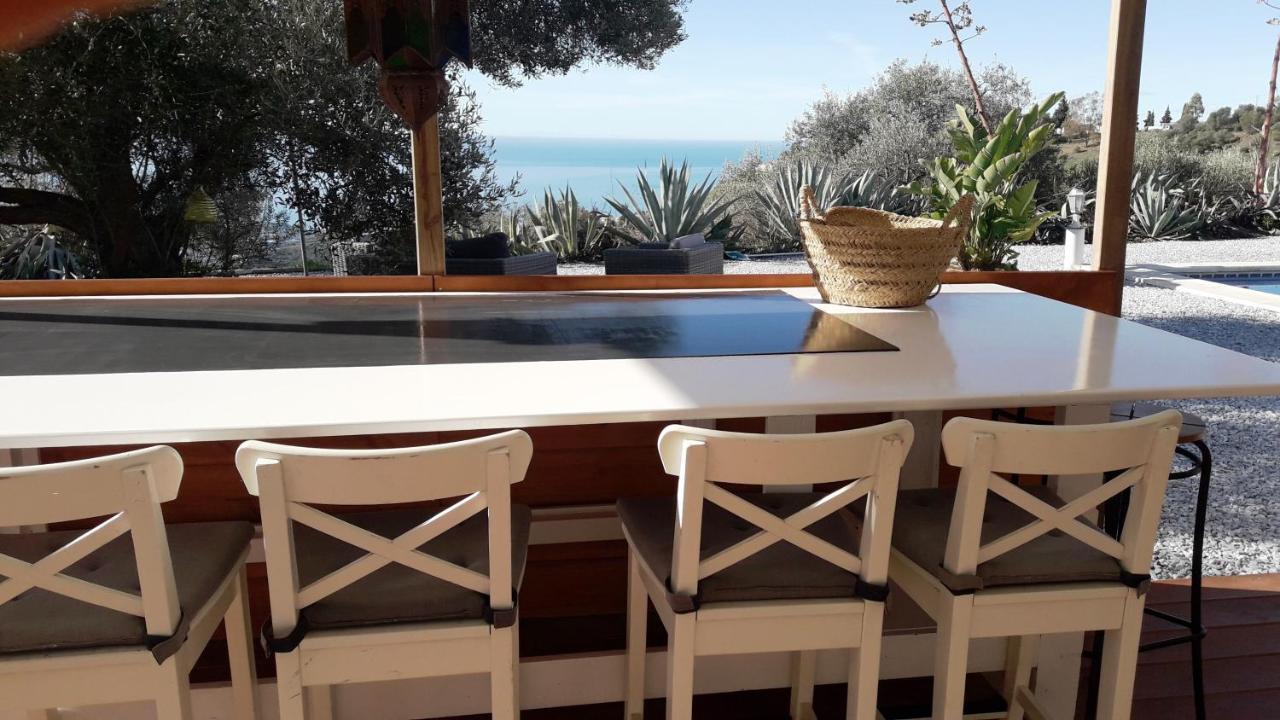Campo Agave Luxury Tents Sayalonga Eksteriør billede