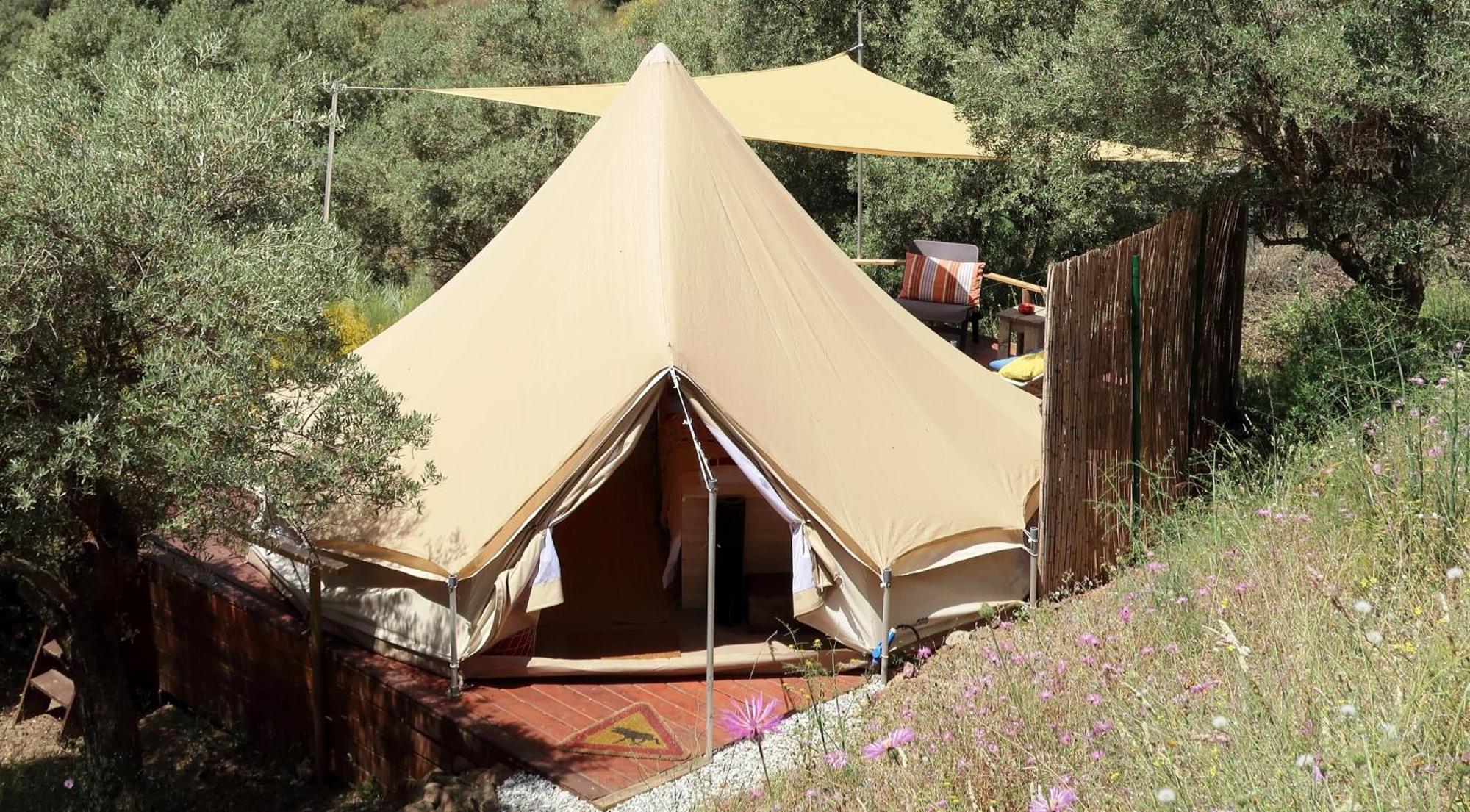 Campo Agave Luxury Tents Sayalonga Værelse billede