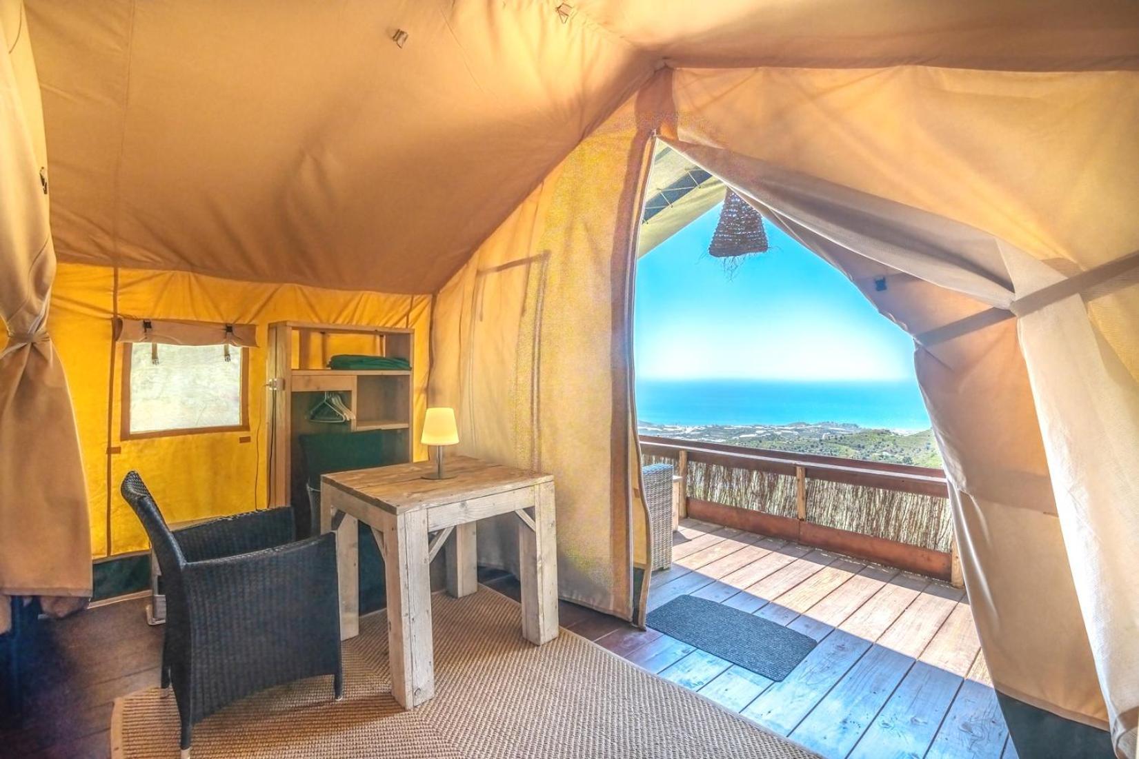 Campo Agave Luxury Tents Sayalonga Værelse billede